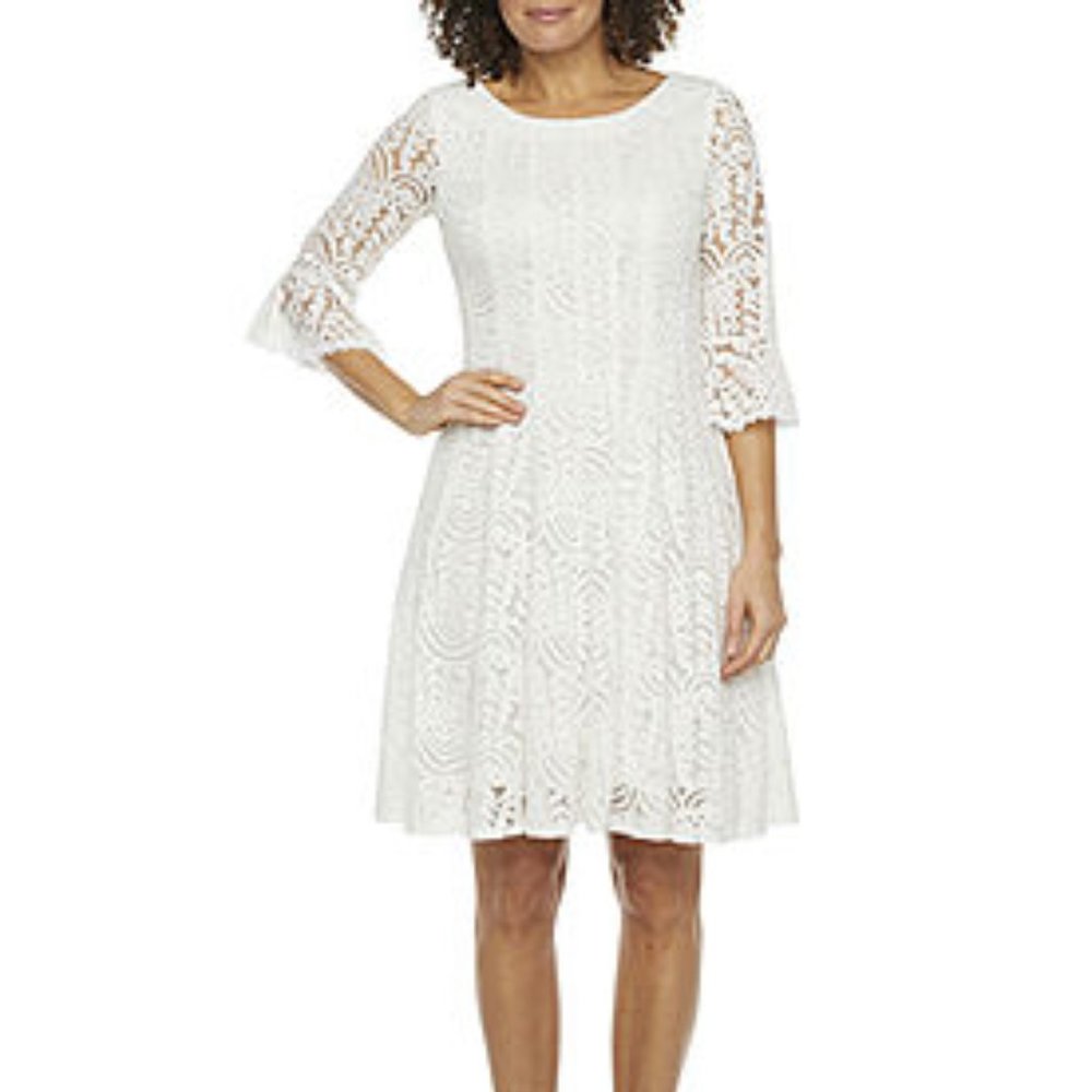 White Lace Dress
